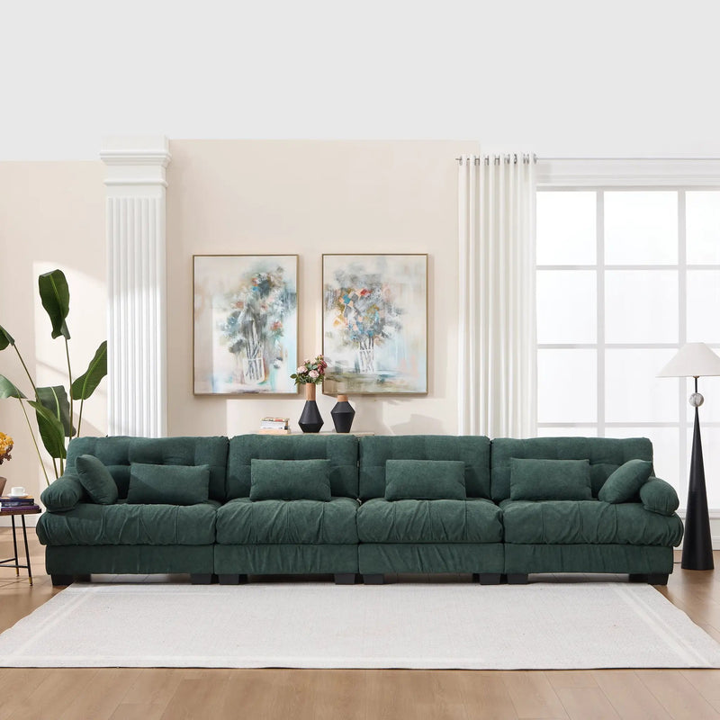 Modular Sectional Sofa Cloud Couch by HouseOfZazla