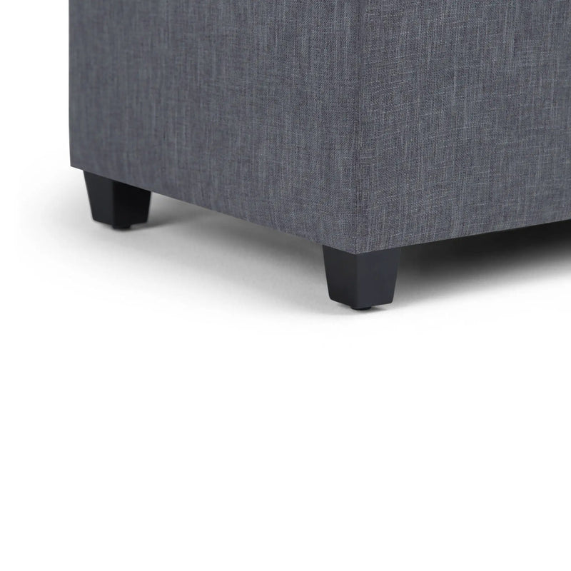 Sienna - Upholstered Storage Ottoman Bench by HouseOfZazla