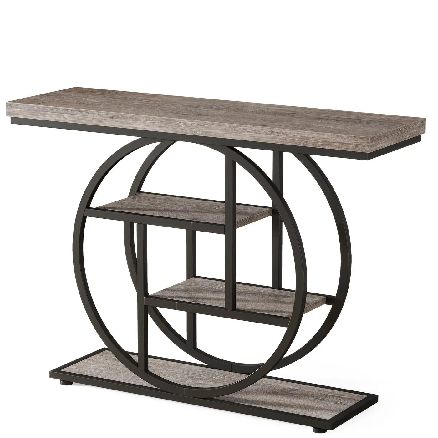Console Table With 4 Tier Design For Living Hallway by HouseOfZazla