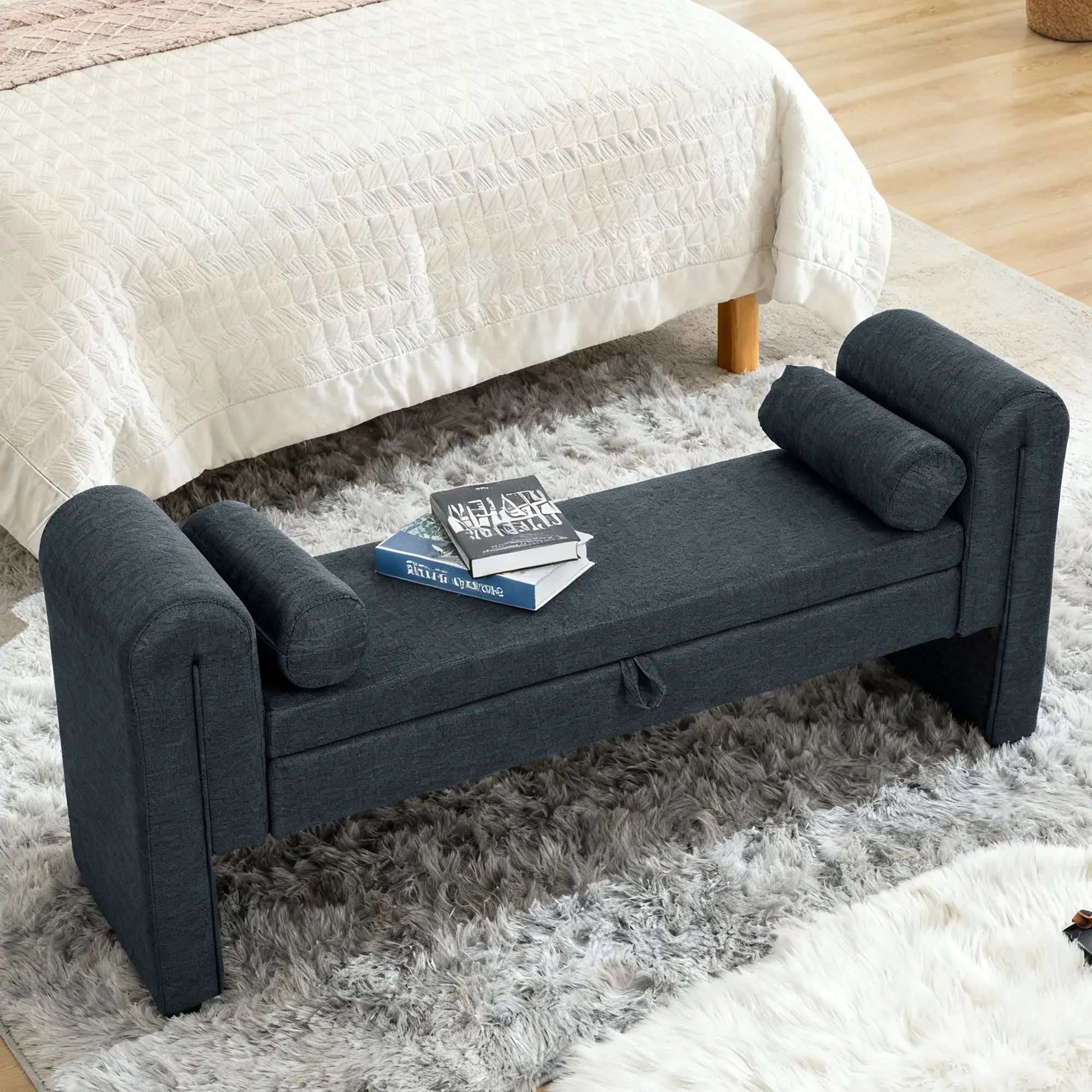 60-Inch Storage Bench by HouseOfZazla