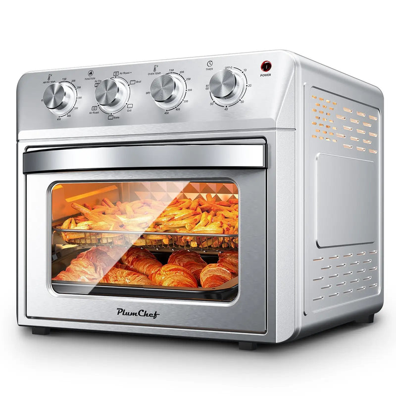 Plum Chef Air Fryer Oven 27.5QT, 6-in-1 Countertop Oven by HouseOfZazla