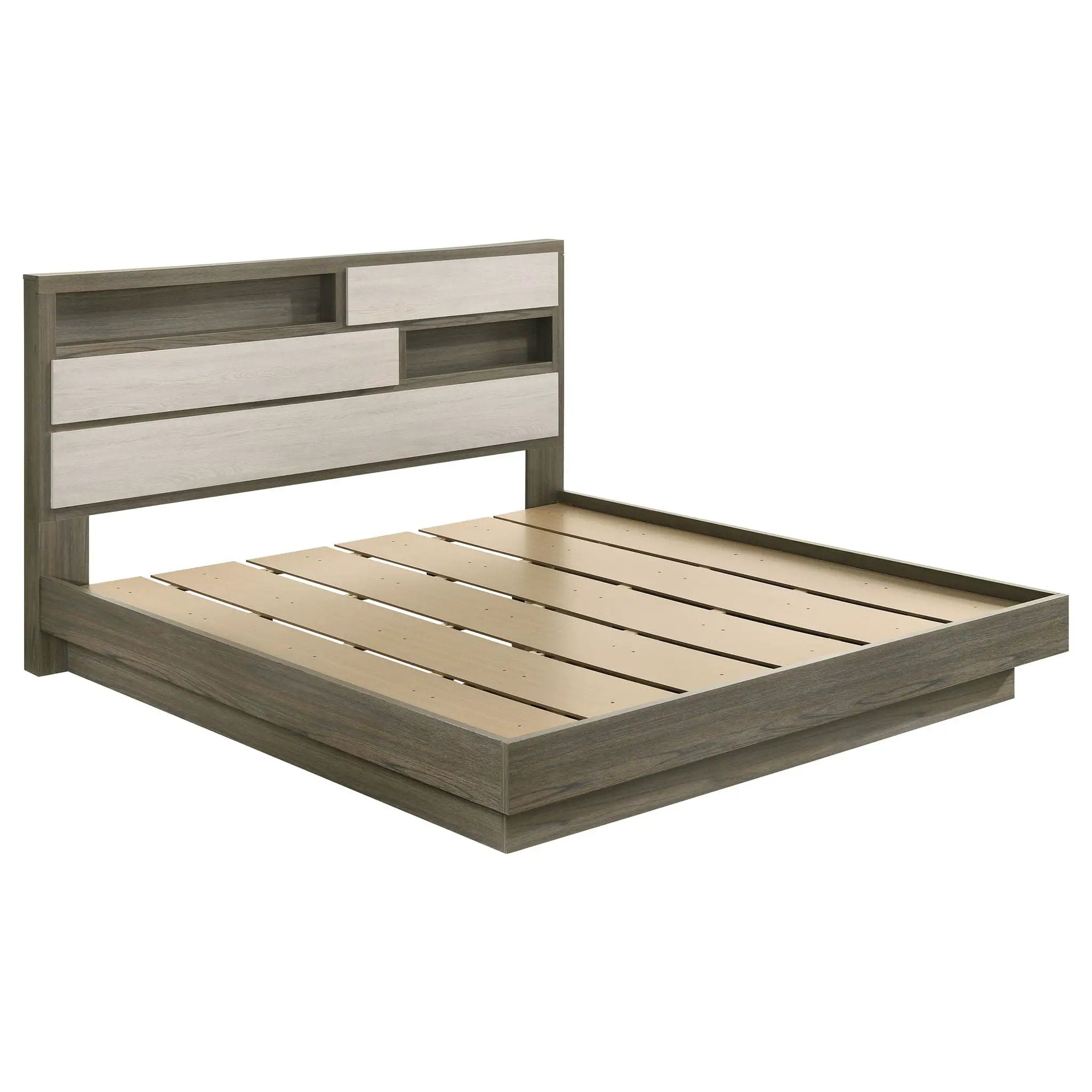 Fenwick 5-piece Eastern King Bedroom Set Grey Oak by Unique Piece Furniture