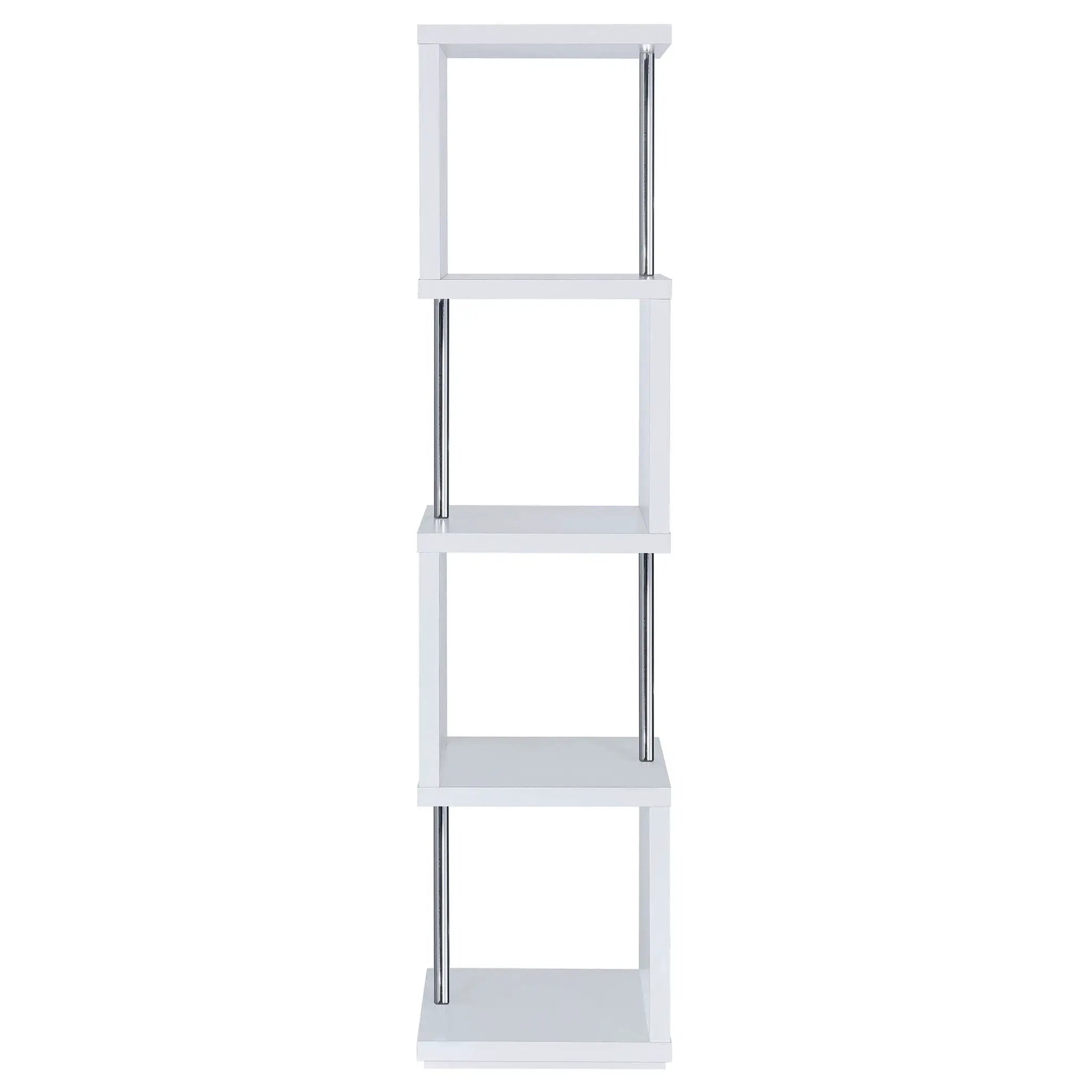 4 Tier Bookcase With Accents
