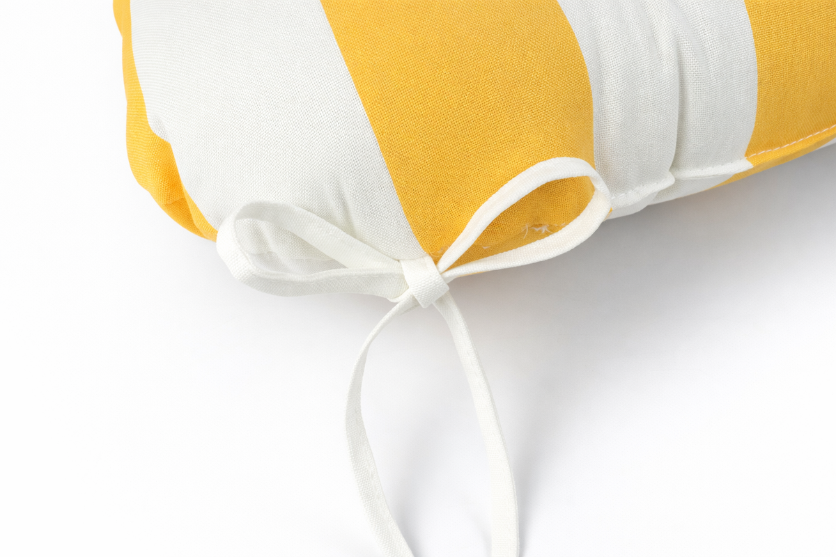 Outdoor Chair Cushions Set of 2 - 19 x 19 x 4 Inch Tufted Seat Cushions by HouseOfZazla