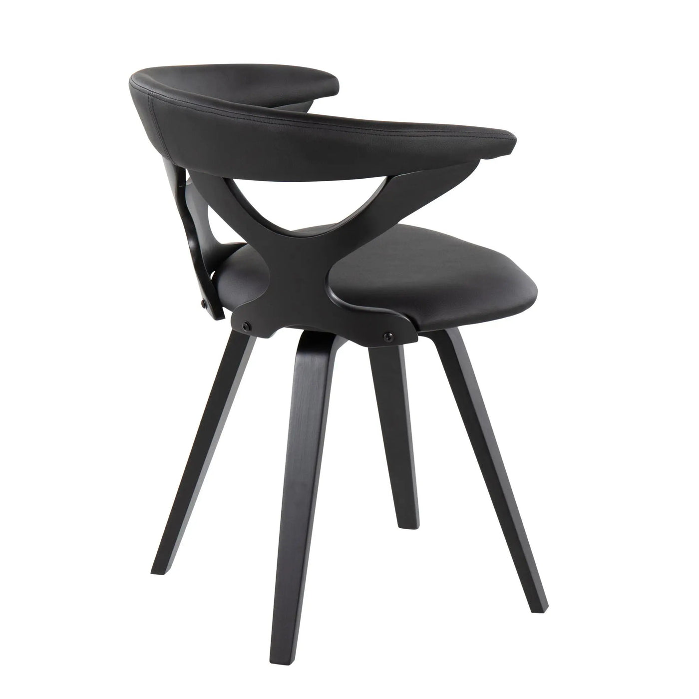 Gardenia - Mid-Century Modern Dining Chair With Swivel by HouseOfZazla
