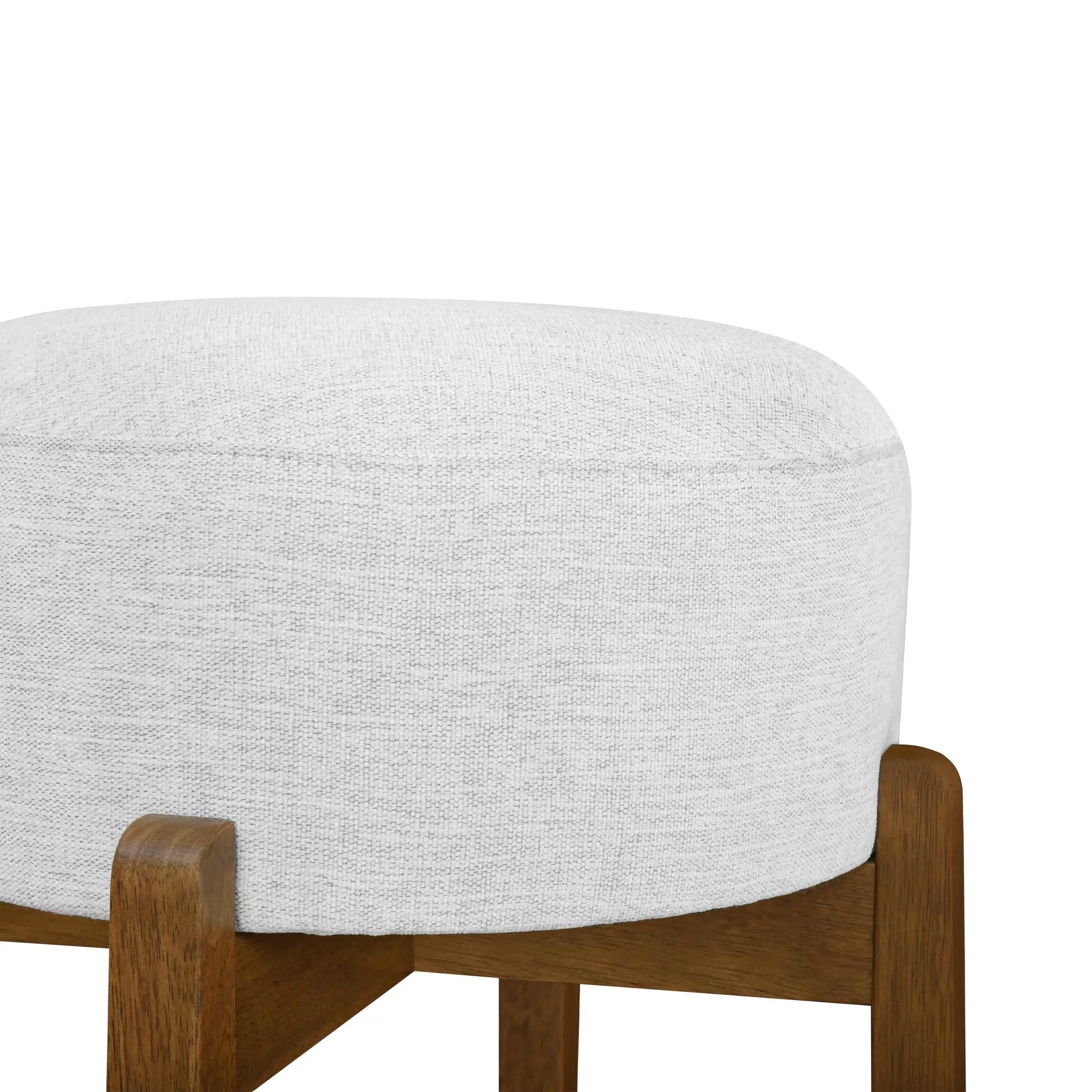 Vera Indoor Wooden Upholstered Barstool - Dark by HouseOfZazla