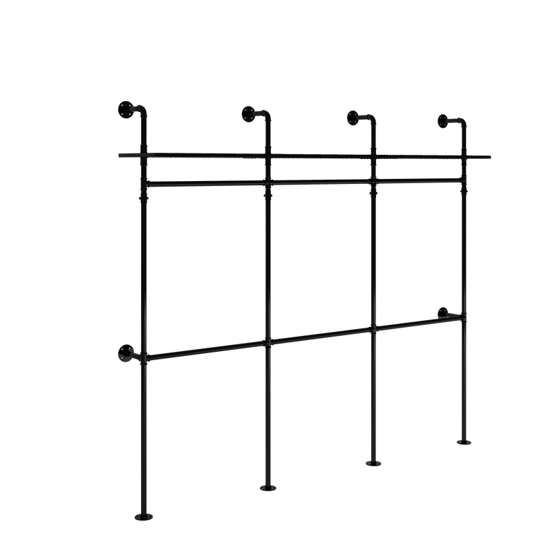 Industrial Pipe Clothing Rack by HouseOfZazla
