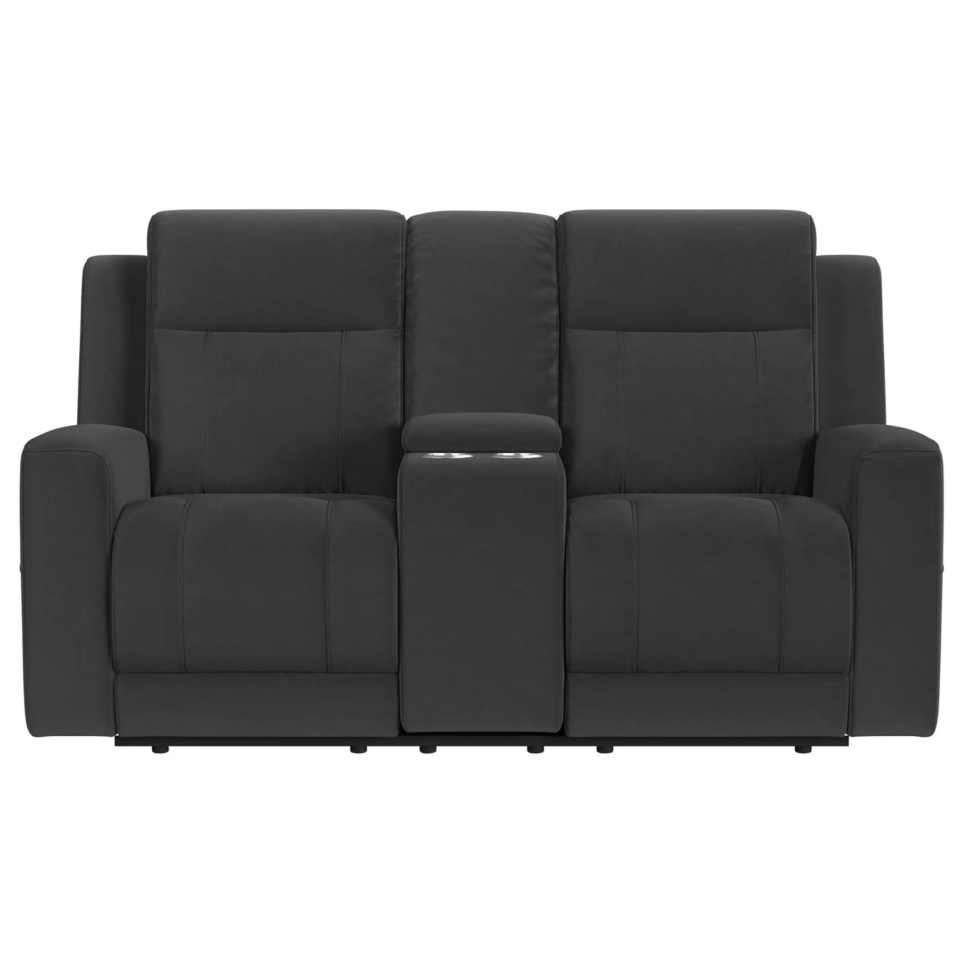 Slater - Reclining Loveseat With Manual Levers by HouseOfZazla
