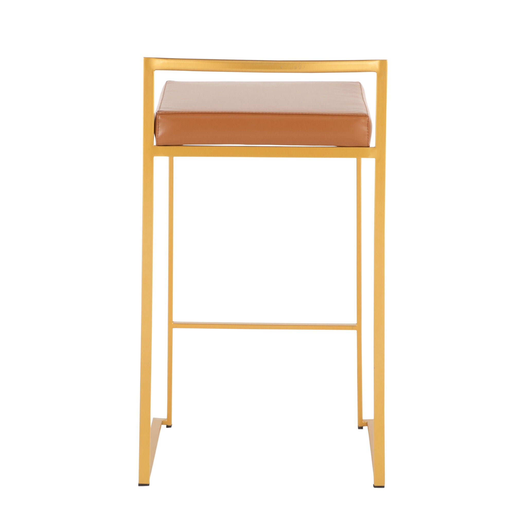 Fuji - Contemporary / Glam Design Counter Stool (Set of 2) by HouseOfZazla