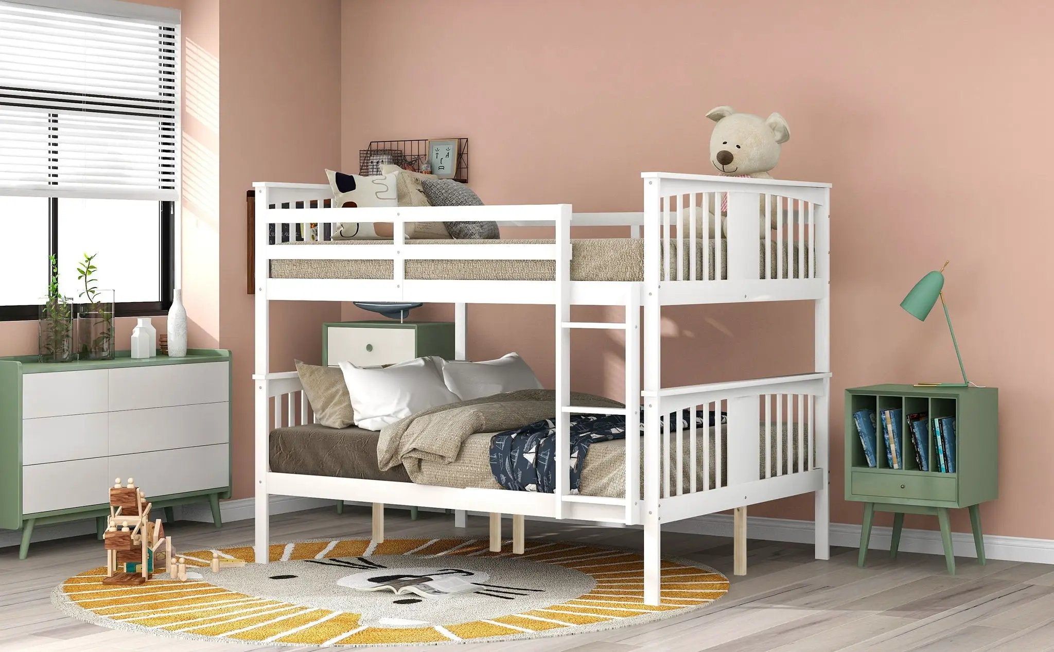 Bunk Bed With Ladder For Bedroom by HouseOfZazla