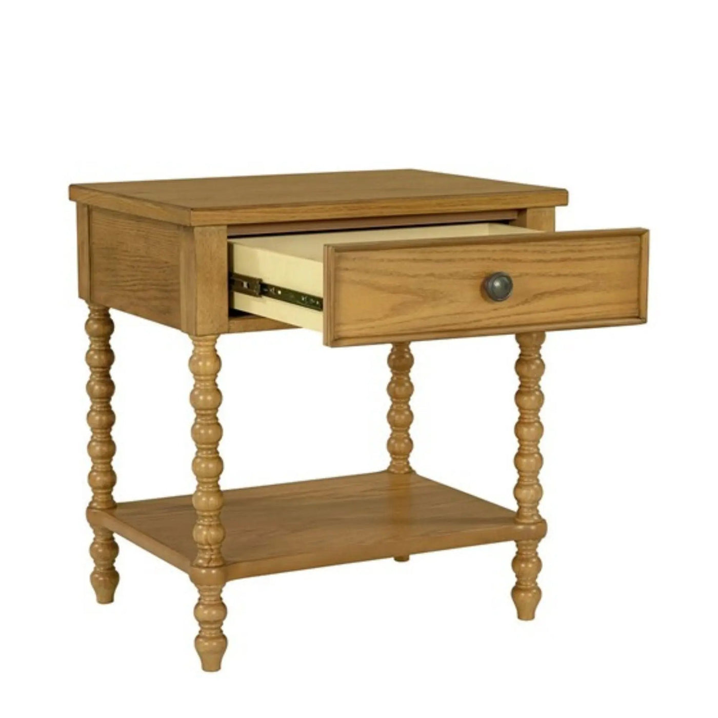 Traditional Durable Nightstand Table With Drawer And Shelf by Unique Piece Furniture