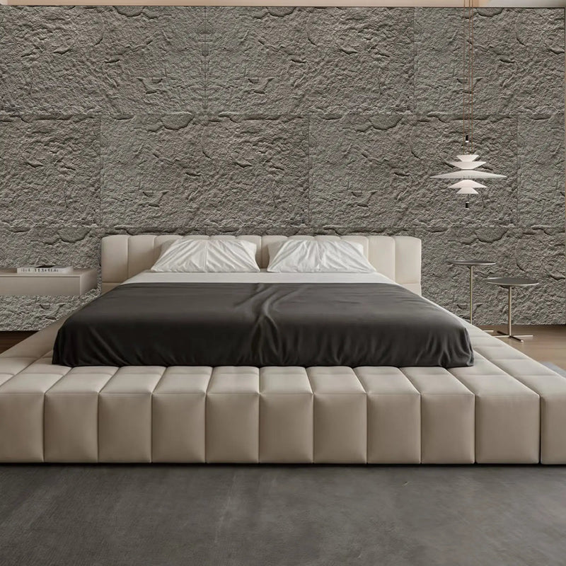 3D Faux Stone Wall Panels, 6 PCS PU Wainscoting Panel by HouseOfZazla