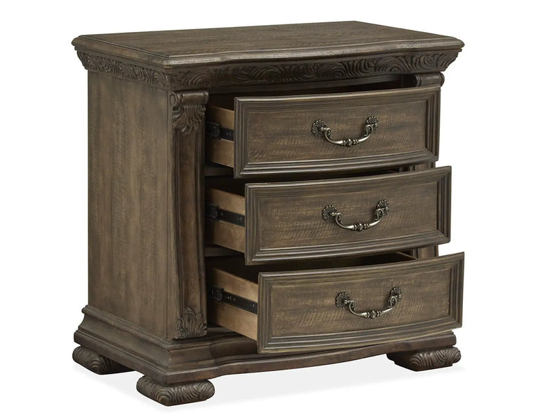 Durango - Drawer Nightstand - Willadeene Brown by Unique Piece Furniture