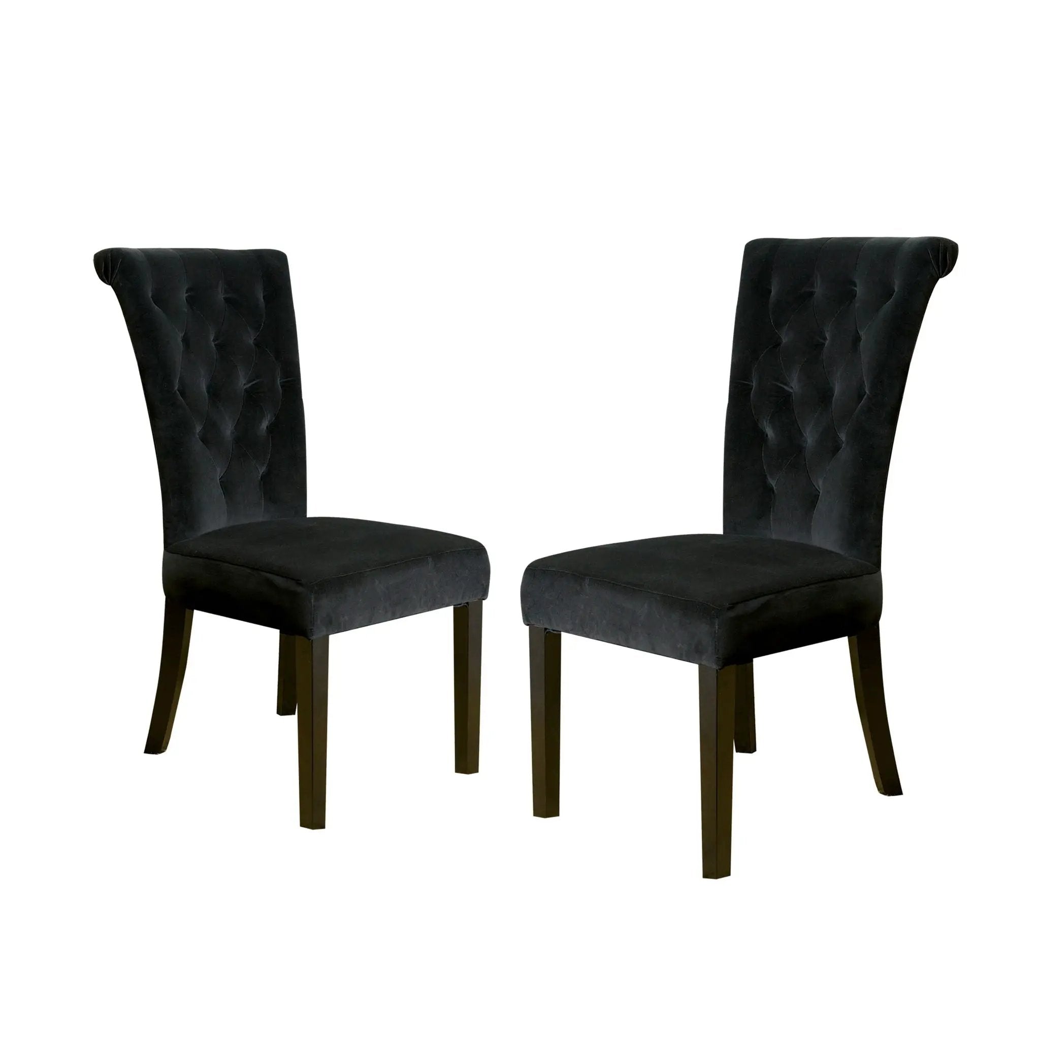 Charlotte Dining Chair - Black by HouseOfZazla