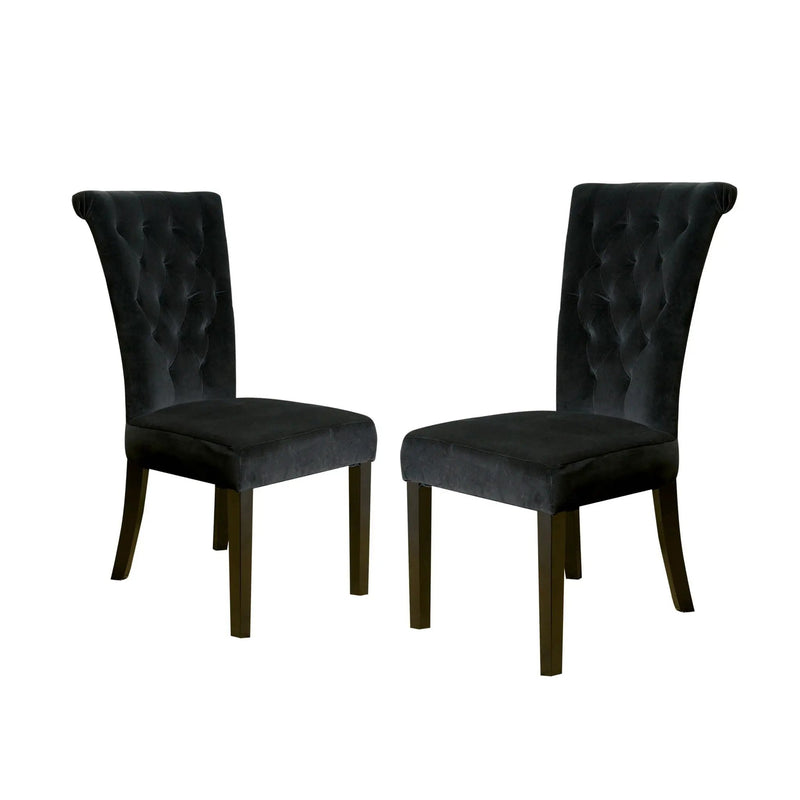 Charlotte Dining Chair - Black by HouseOfZazla