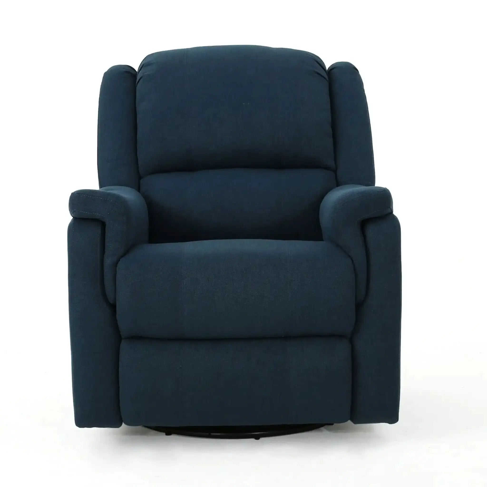 Contemporary Glider Recliner With Swivel Function by HouseOfZazla