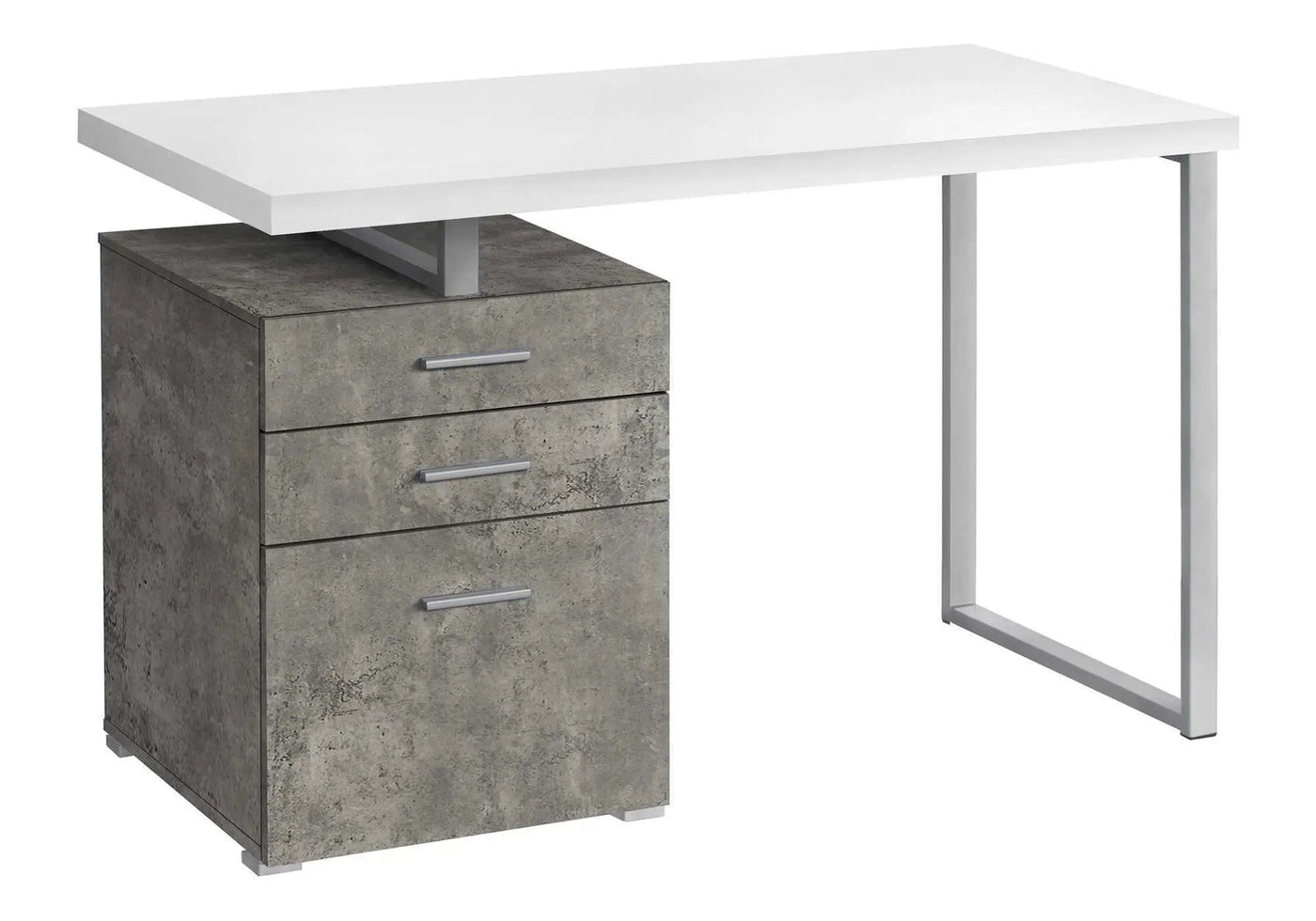 Computer Desk Left Right Set-Up Storage Drawers For Home Office by Unique Piece Furniture