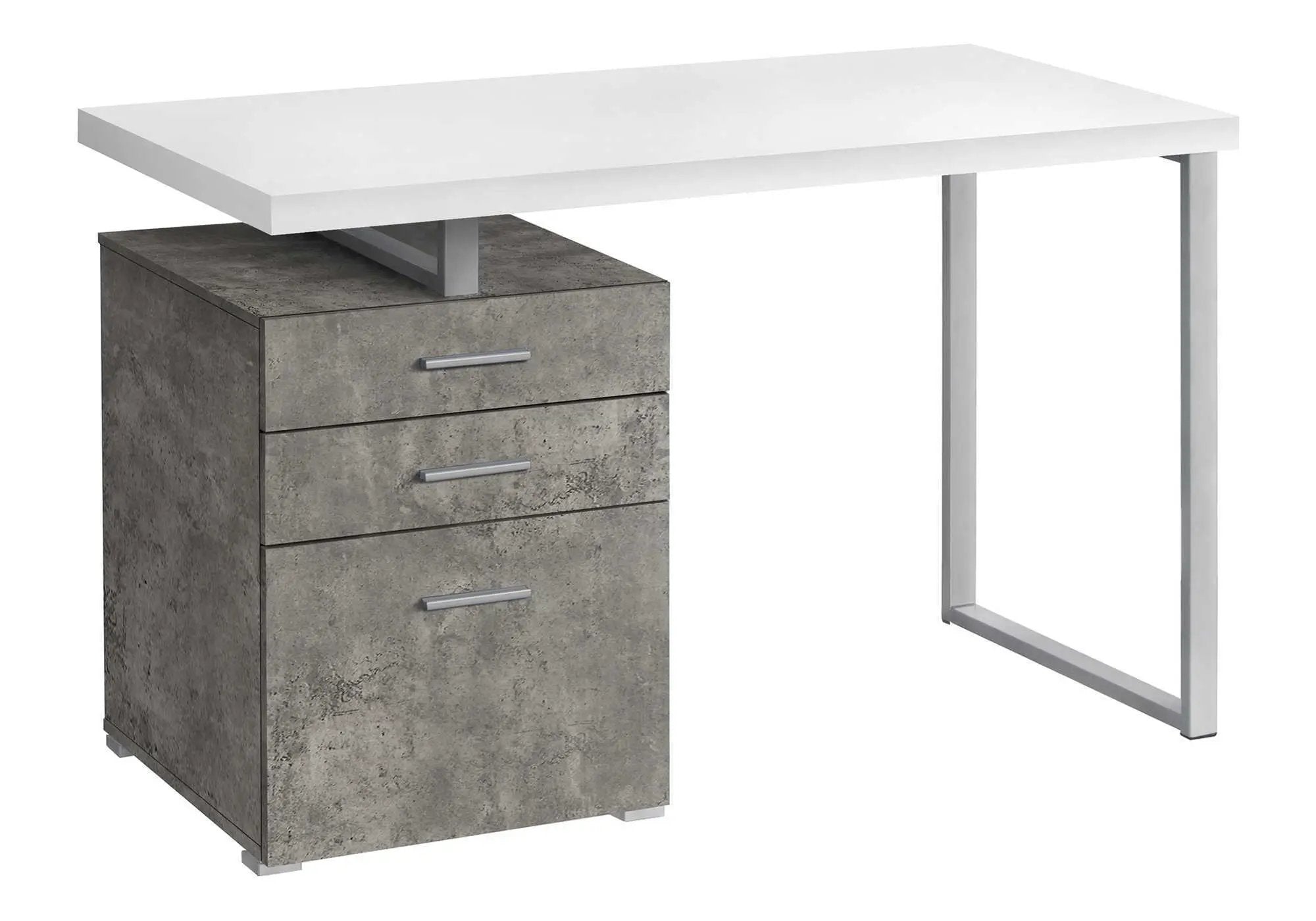 Computer Desk Left Right Set-Up Storage Drawers For Home Office by Unique Piece Furniture