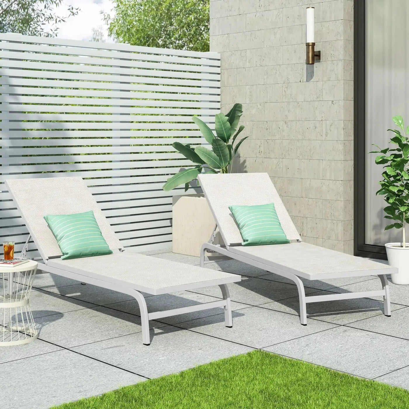 Finn Contemporary Chaise Lounge for Outdoor Relaxation by HouseOfZazla