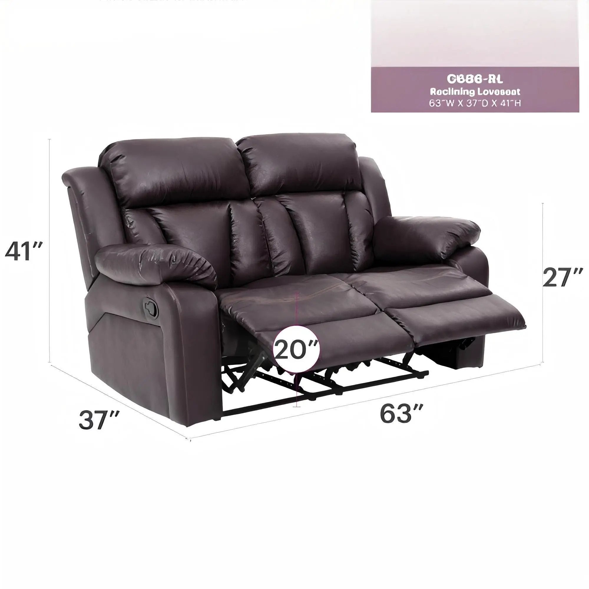 Daria - Cozy Padded Love Seat For Relaxation by Unique Piece Furniture