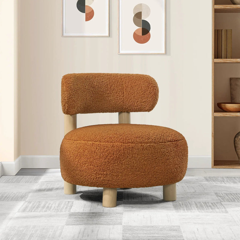 Calianna - Barrel Back Accent Chair by HouseOfZazla
