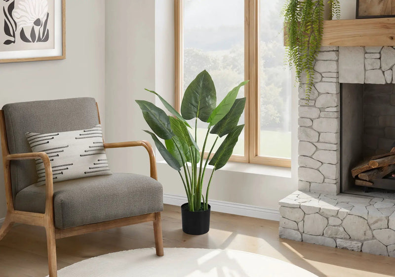 37" Tall Artificial Aureum Tree Indoor Faux Plant by HouseOfZazla