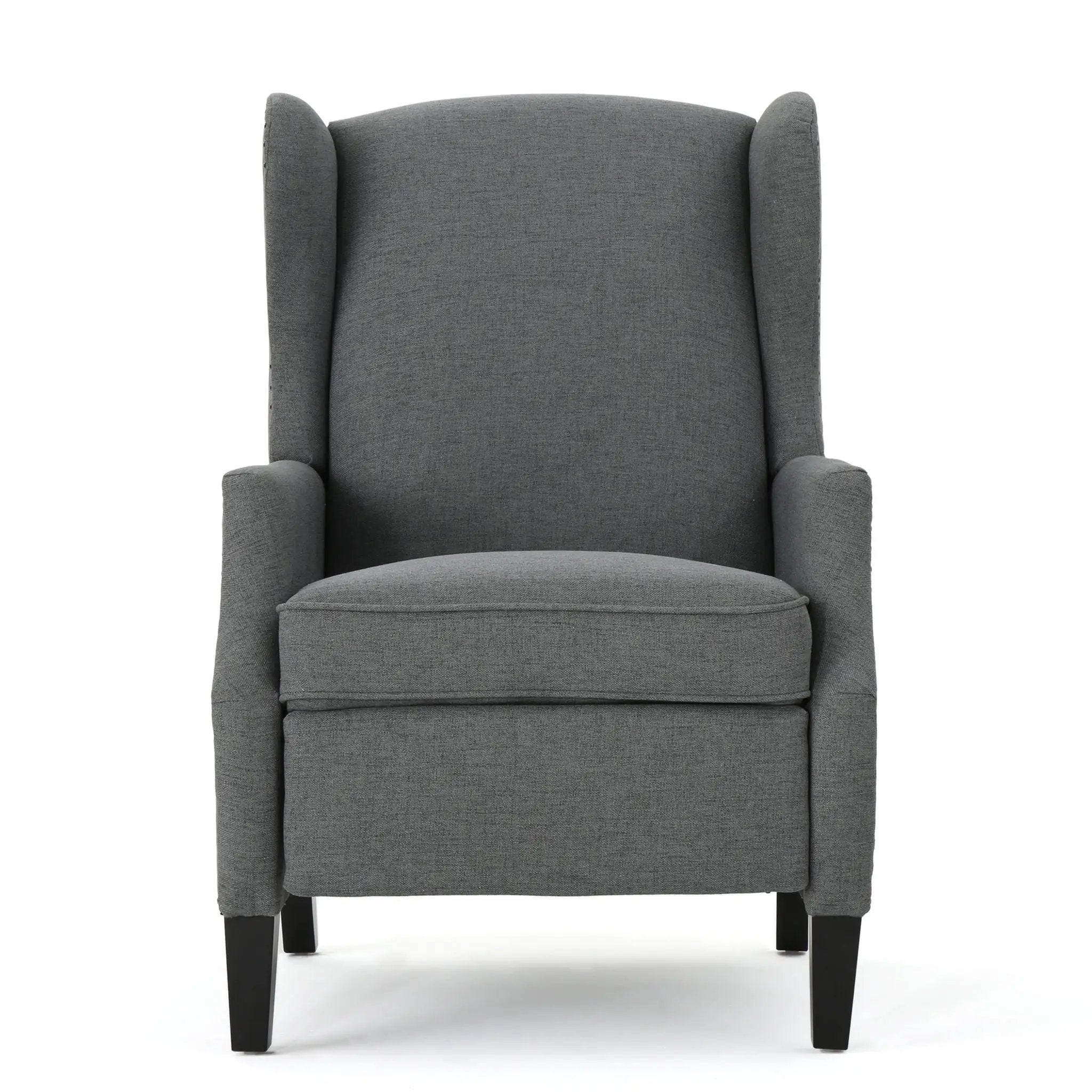 Westeros Wing Back Fabric Upholstered Recliner by Unique Piece Furniture