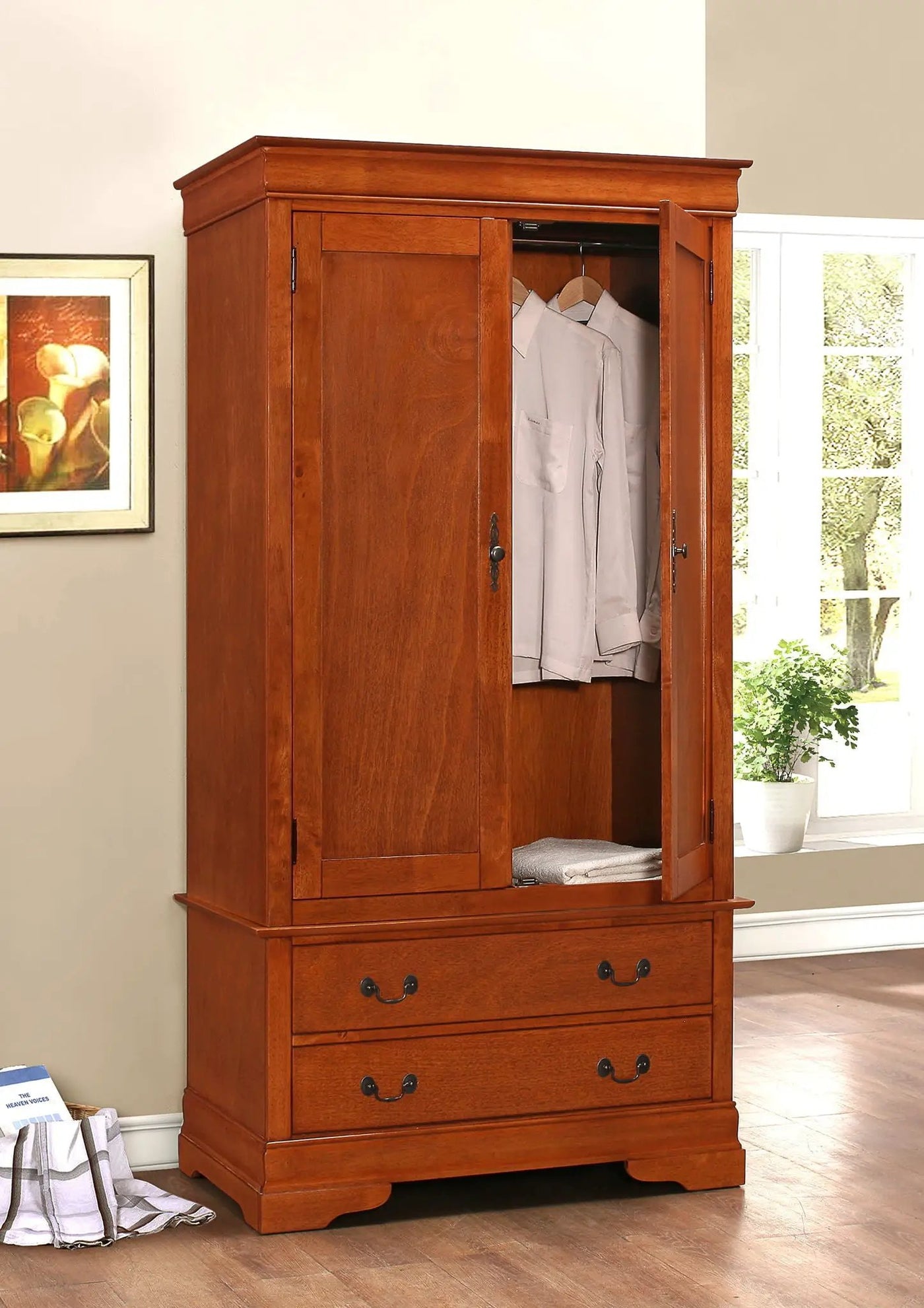 Elegant Traditional Armoire by Unique Piece Furniture