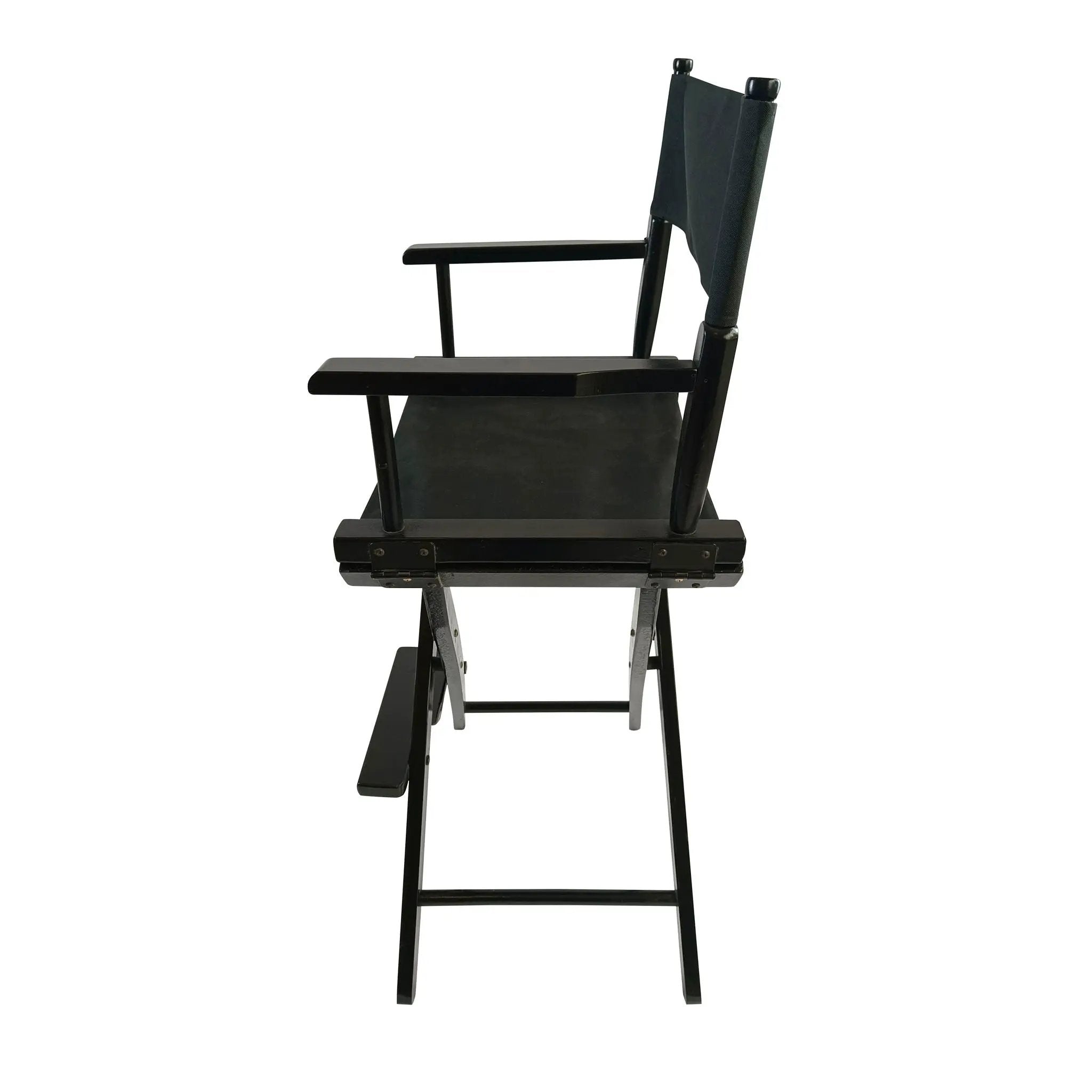 Casual Home Director's Chair, Foldable Style, Suitable For Adults (Set of 2) - Black by HouseOfZazla