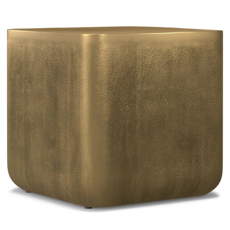 Bassett - Cast Aluminum Side Table - Brown by Unique Piece Furniture