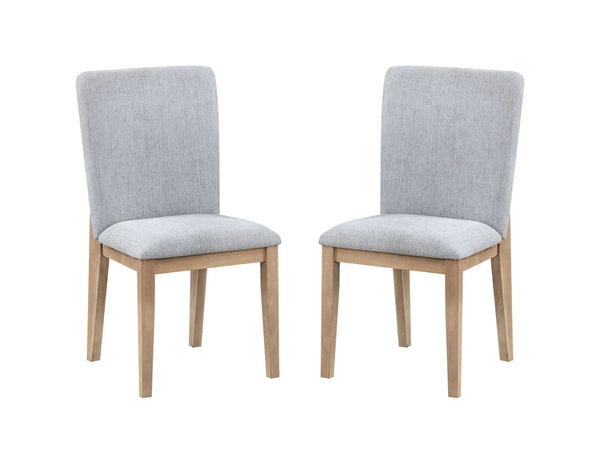 Caspian - And Oak Finish Dining Chair (Set of 2) - Gray
