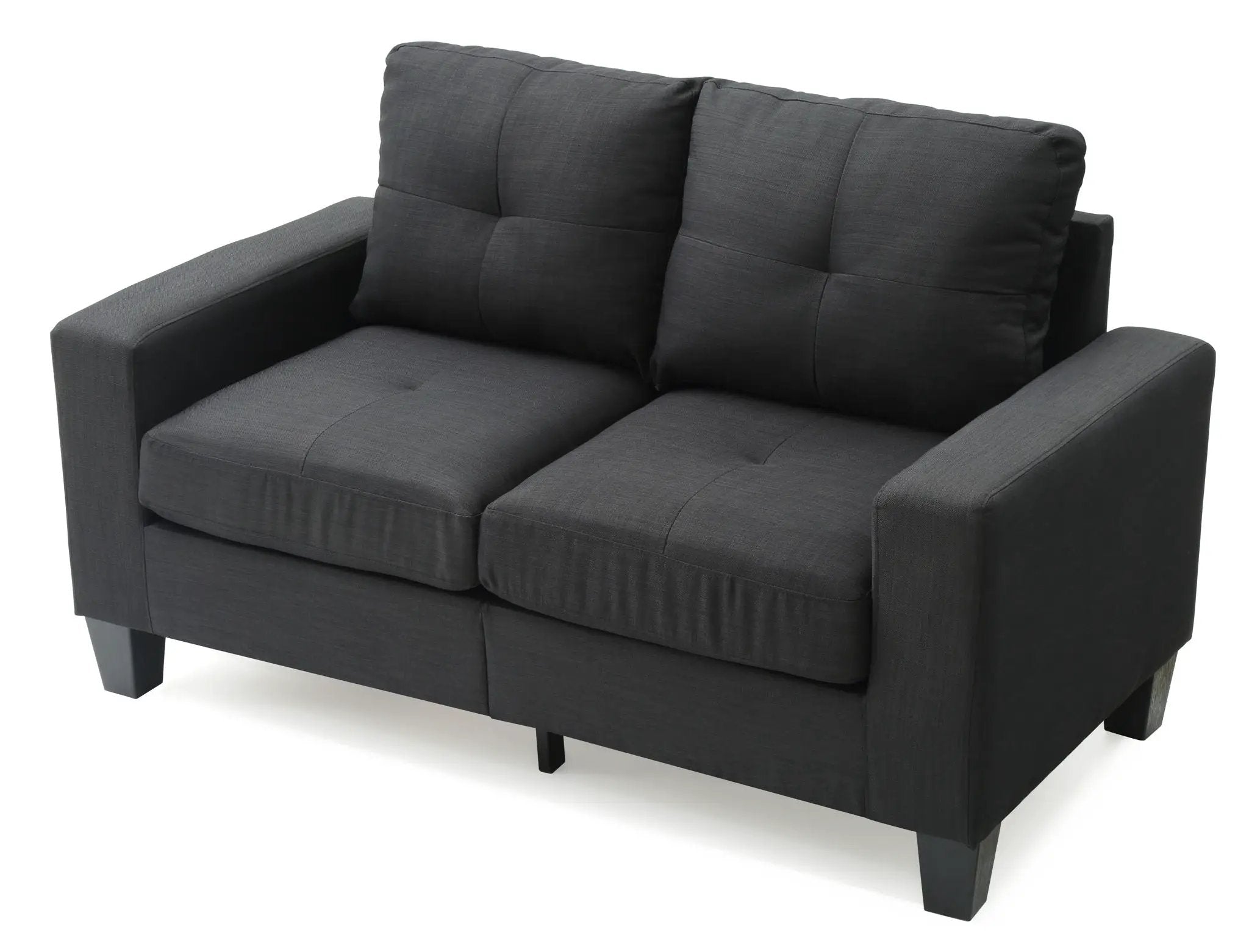 Newbury - Track Arm Loveseat For Cozy Spaces by Unique Piece Furniture