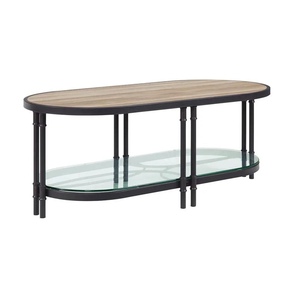 Brantley - Coffee Table - Oak & Sandy Black by Unique Piece Furniture