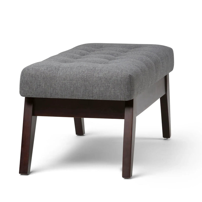 Draper - Upholstered Mid Century Tufted Ottoman Bench by Unique Piece Furniture