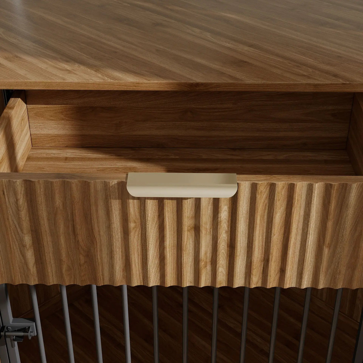 Corner Dog Crate by HouseOfZazla