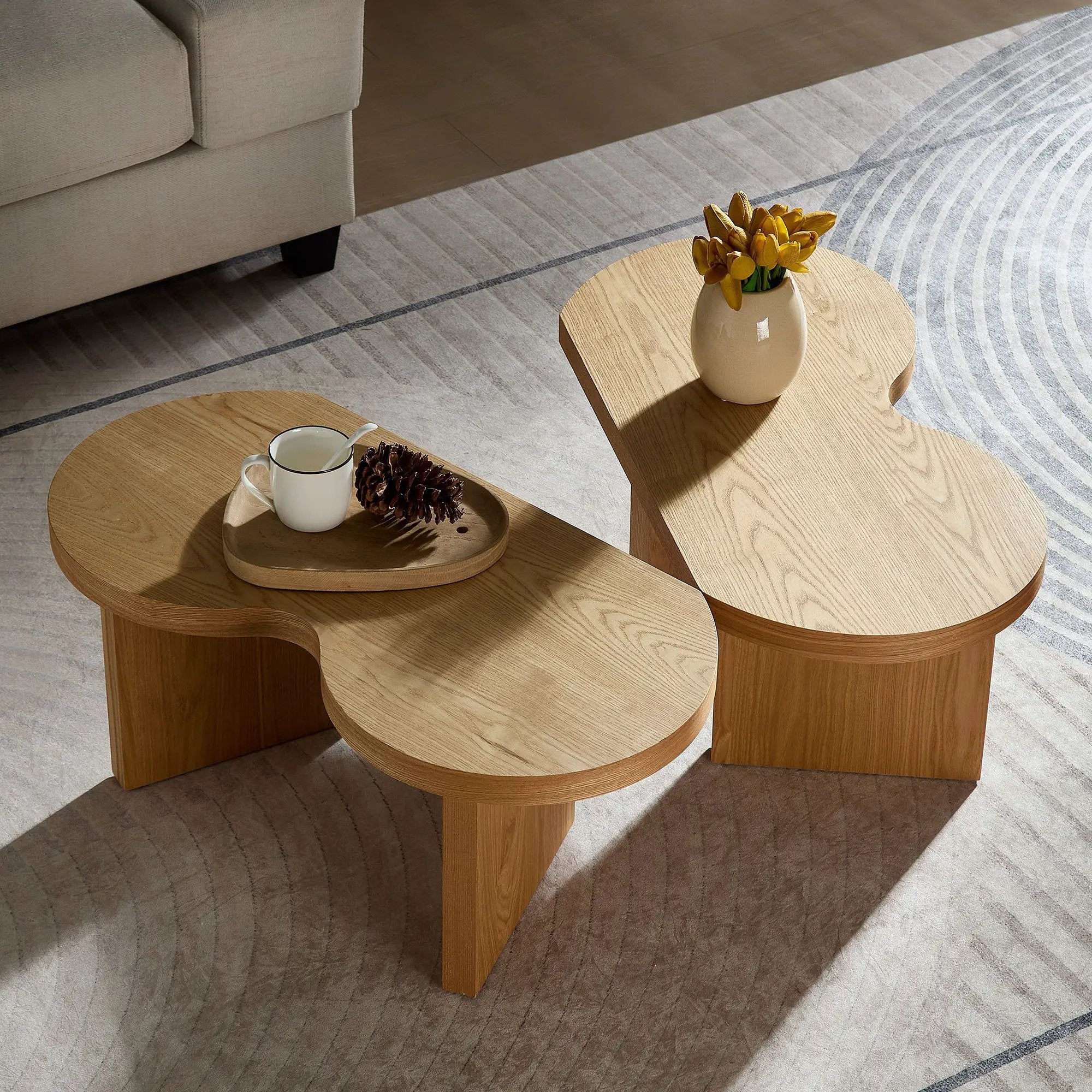 Modern Butterfly MDF Coffee Table by HouseOfZazla