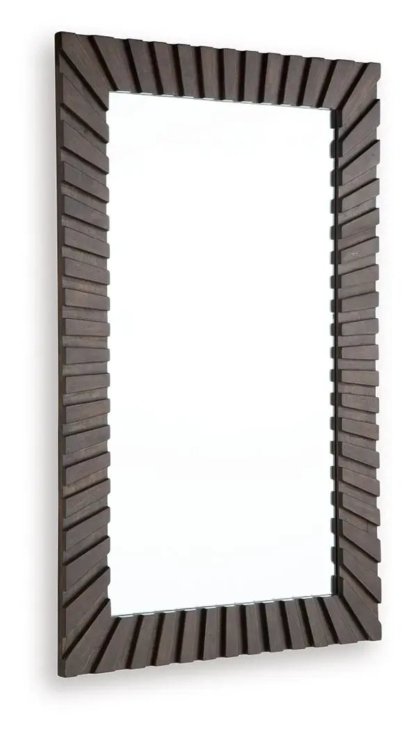 Advin - Accent Mirror - Dark Brown by Unique Piece Furniture