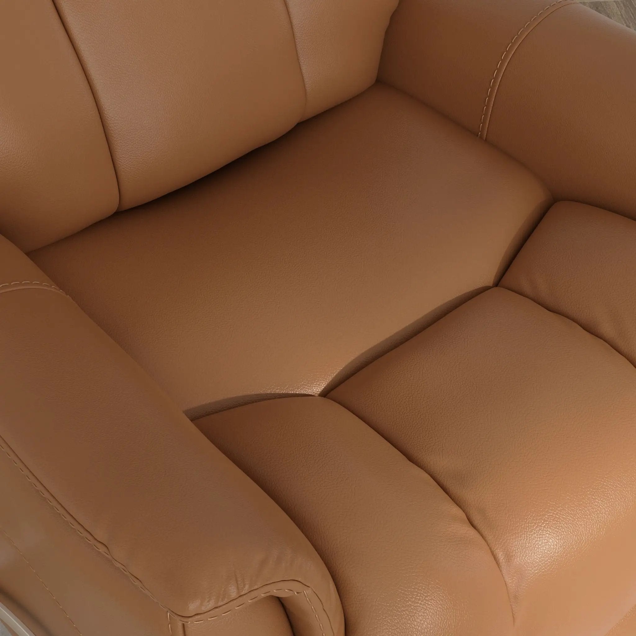 Bentley - Swivel Glider Recliner With Manual Adjustable Headrest & Footrest by Unique Piece Furniture