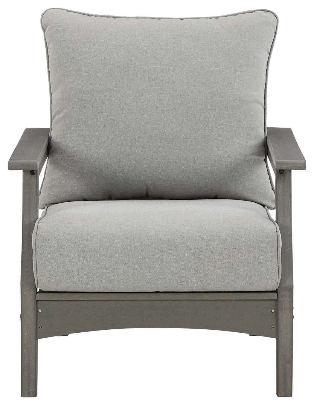 Visola - Lounge Chair w/Cushion (Set of 2) - Gray by Unique Piece Furniture