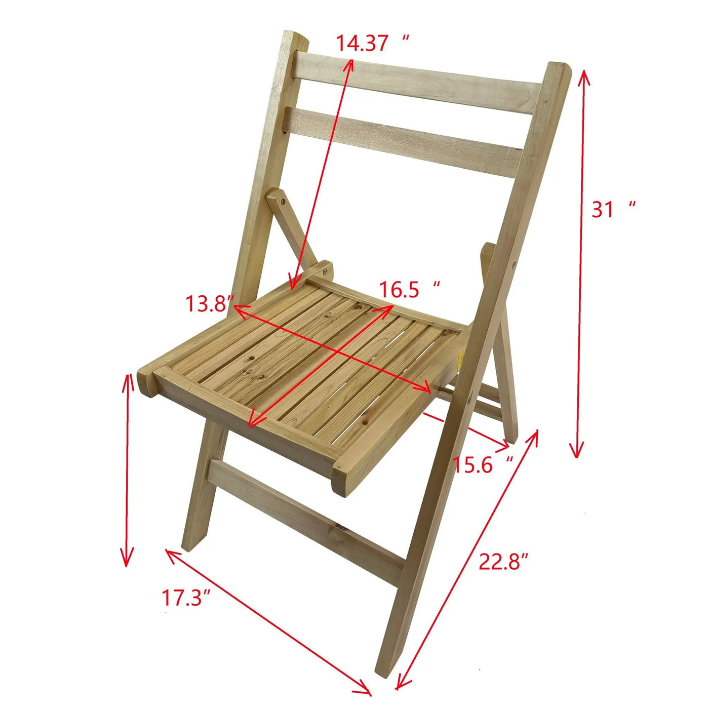 Folding Special Event Chair (Set of 4) by Unique Piece Furniture