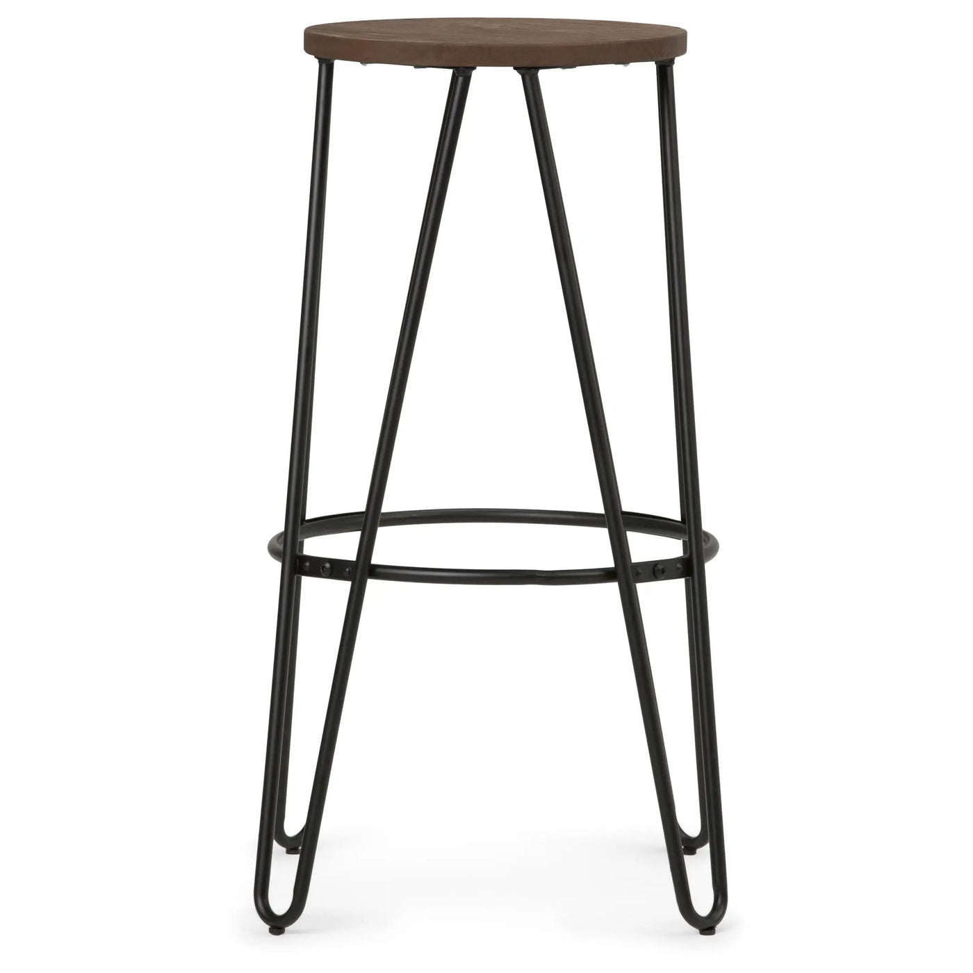 Simeon - Multifunctional Metal Stool With Wood Seat by HouseOfZazla