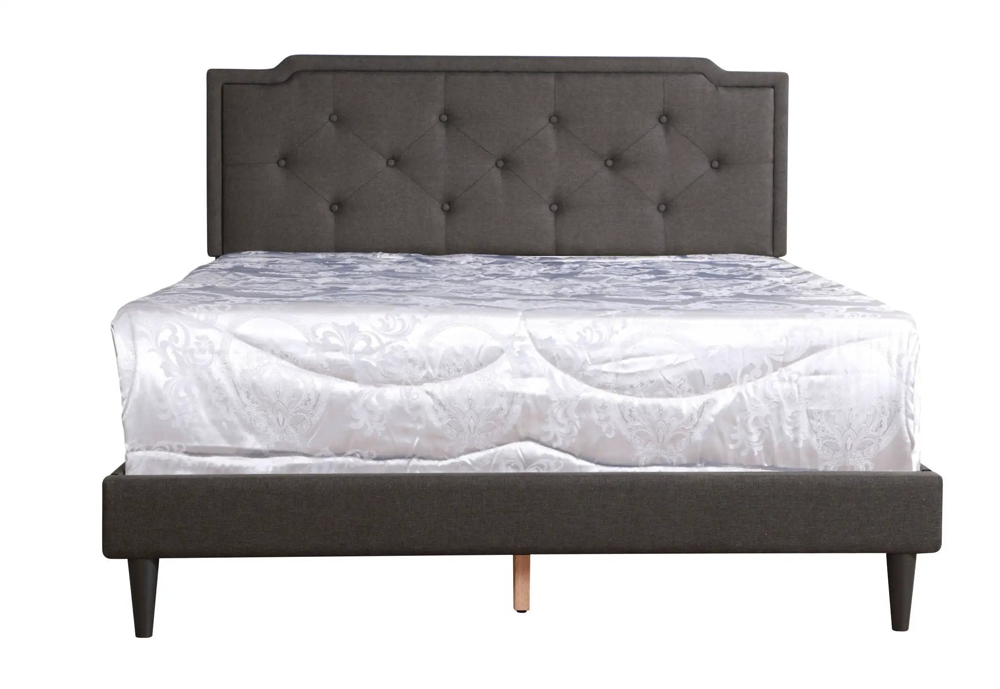 Button Tufted Bed Charming For Cozy Spaces by HouseOfZazla