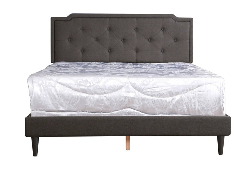 Button Tufted Bed Charming For Cozy Spaces by HouseOfZazla