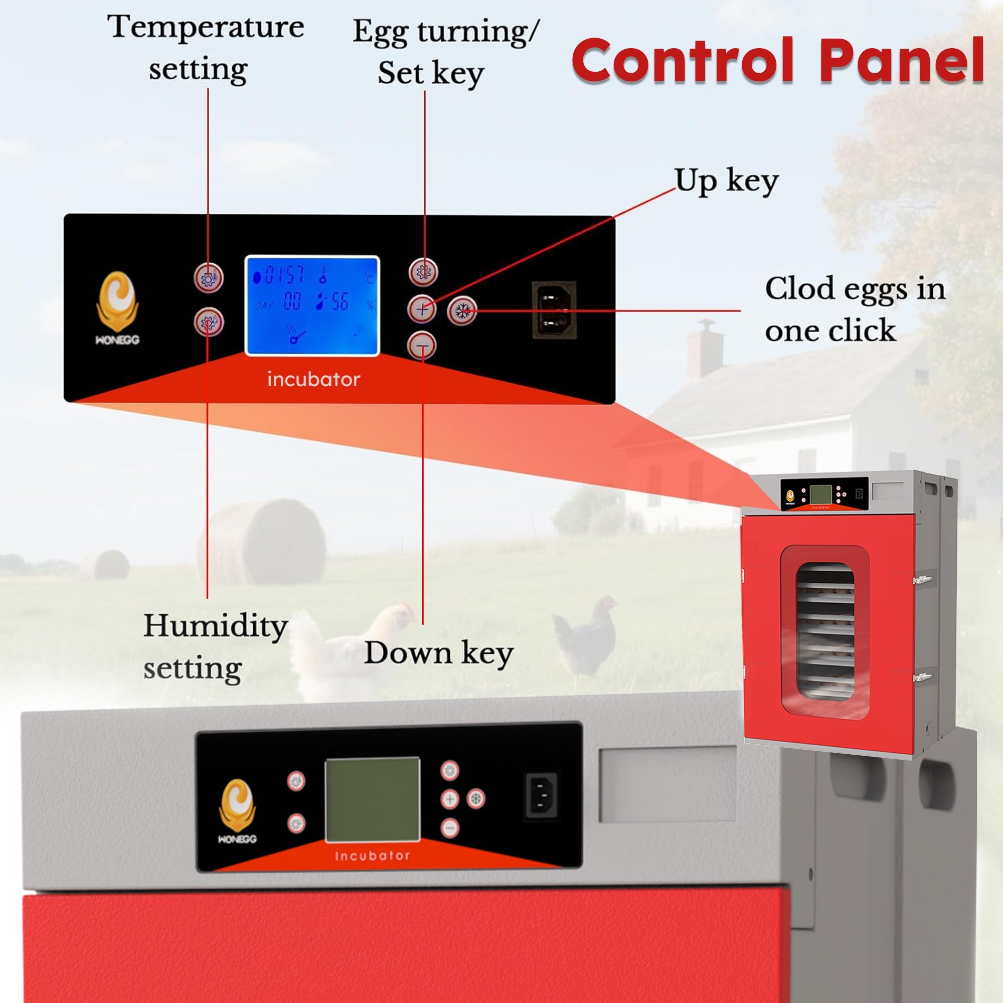 400-Egg Commercial Cabinet Incubator by HouseOfZazla