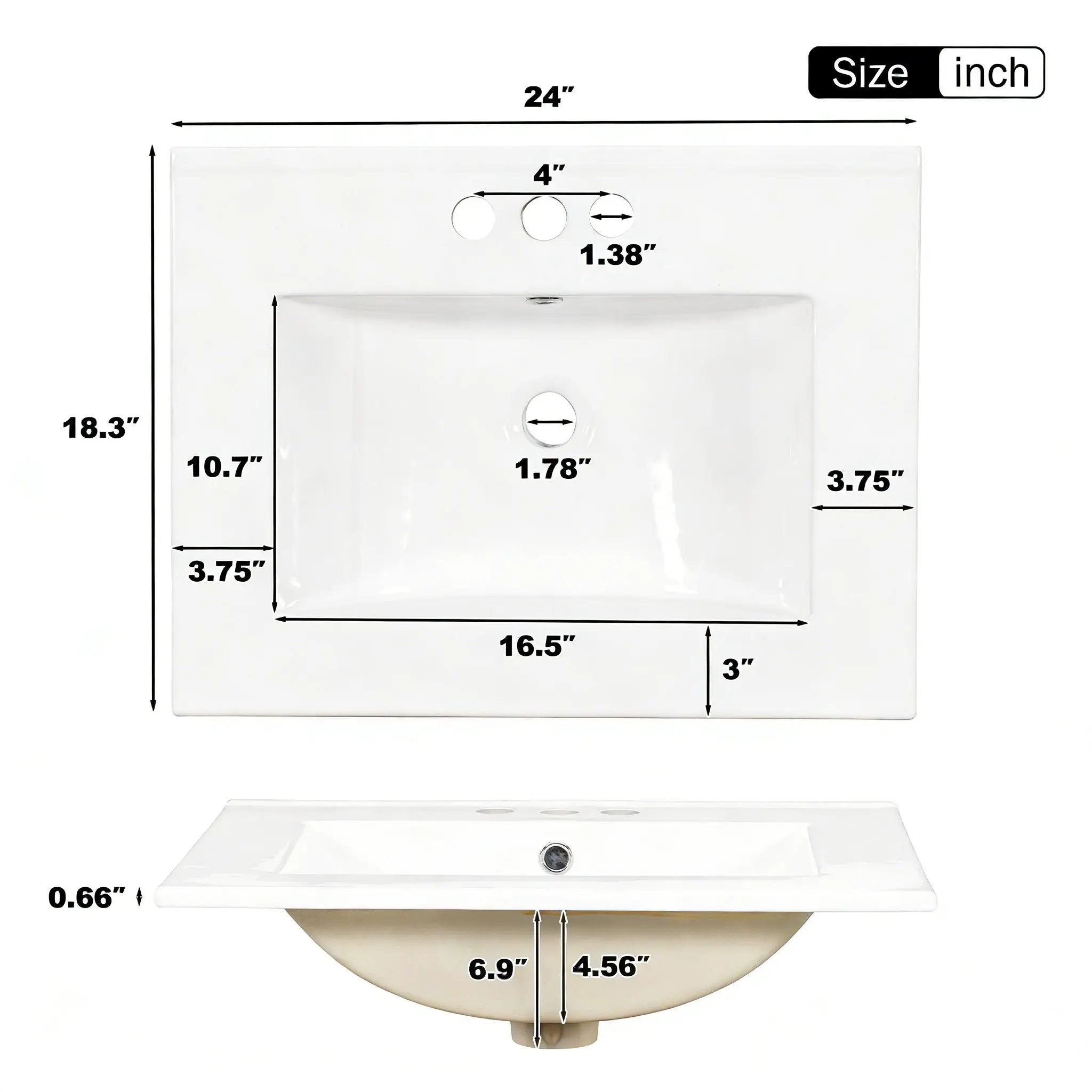 Traditional Bathroom Vanity Set With Soft Close Doors
