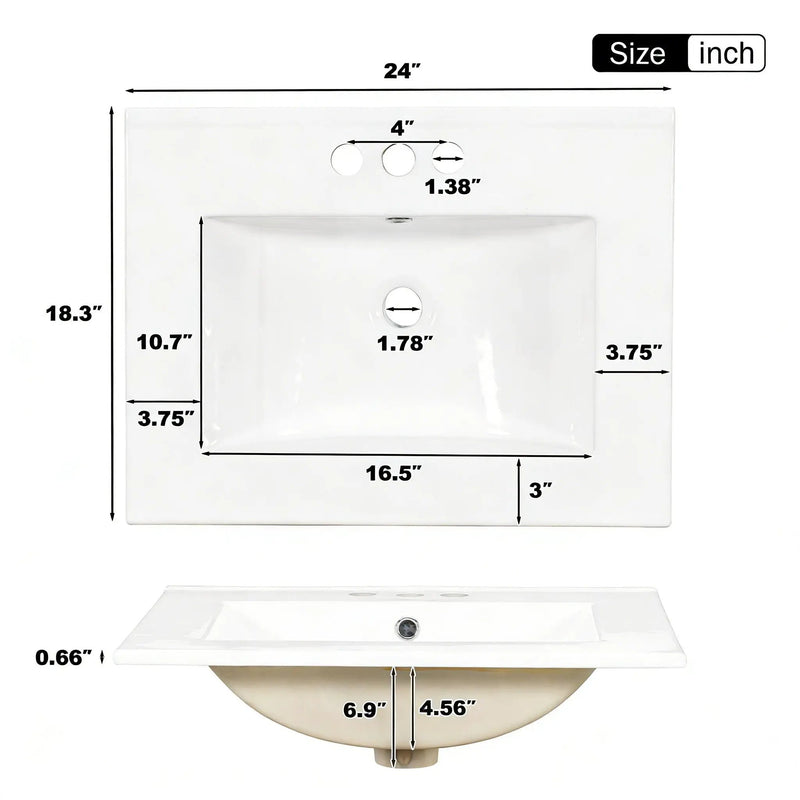 Traditional Bathroom Vanity Set With Soft Close Doors