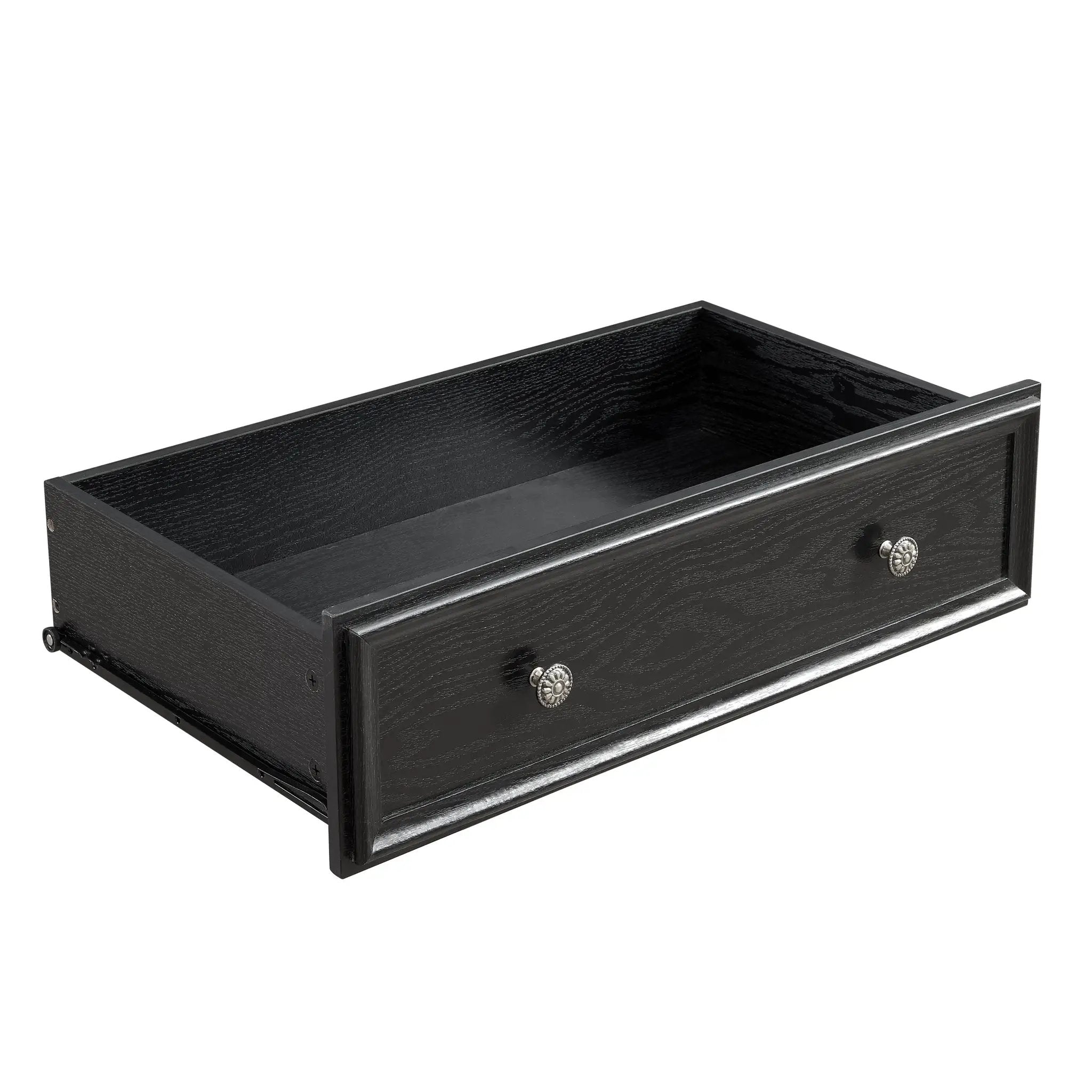 Modern 5-Drawer Black Dresser for Living Room Storage by HouseOfZazla