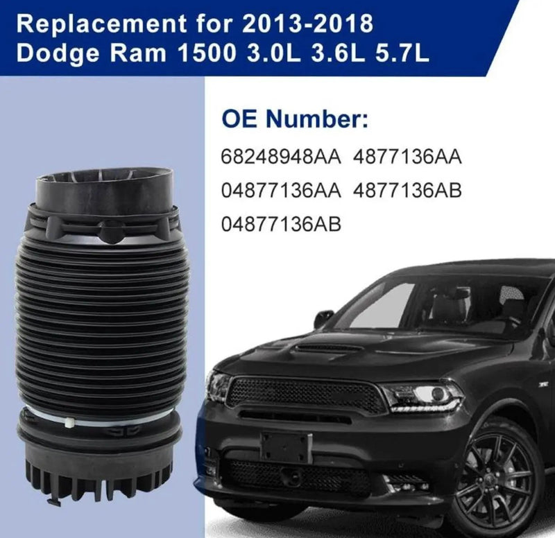Airsusfat Rear Air Suspension Spring for Dodge Ram 1500 2013-2018 Air Bellows 68248948AA 04877136AA 04877136AB by Selzalot