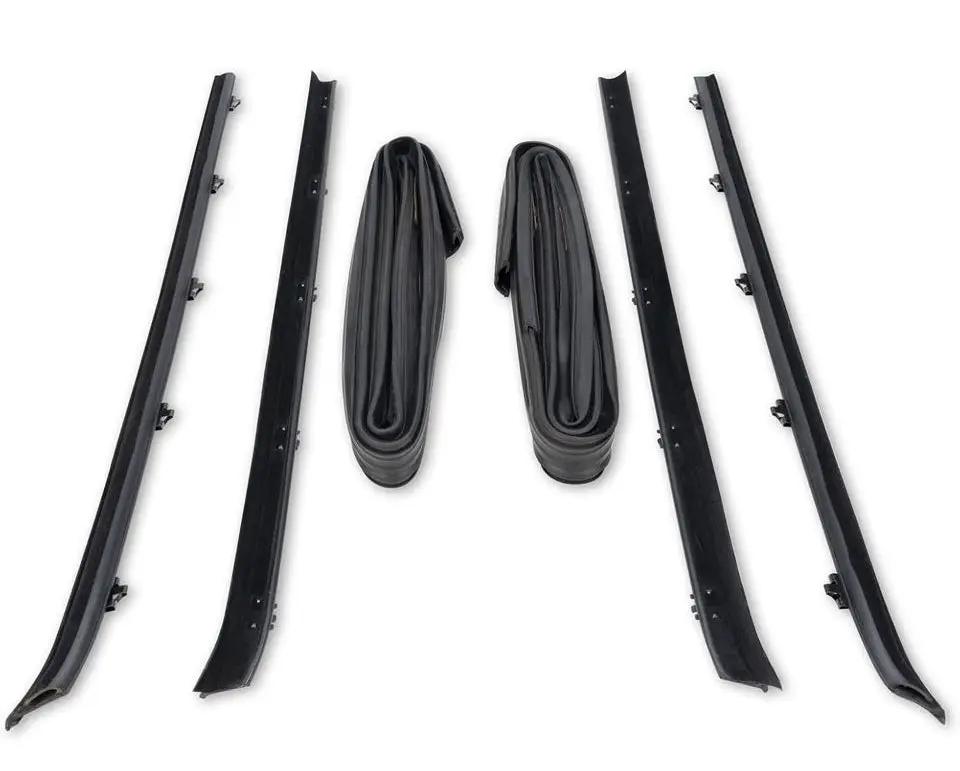 Open Box WEILEITE Front Door Window Channel Felt Trim Seal Weather Stripping Kit by Selzalot