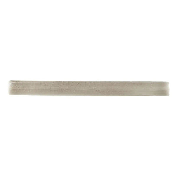 Dove Gray Quarter Round 5/8x6 Molding Glossy Ceramic Mosaics